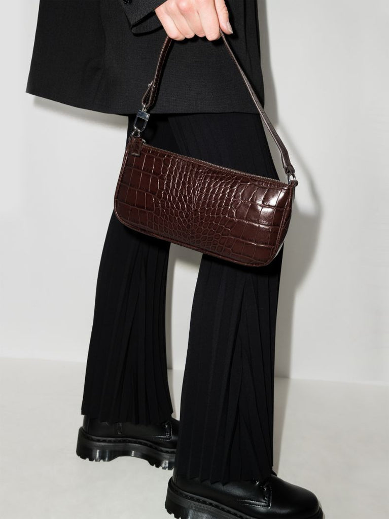 Brown Rachel Leather Shoulder Bag