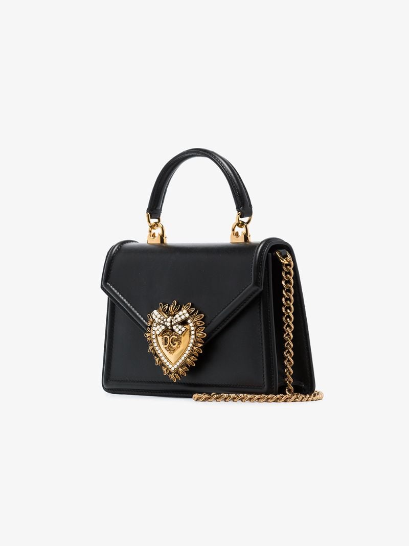 Black Devotion Mini Top Handle Bag