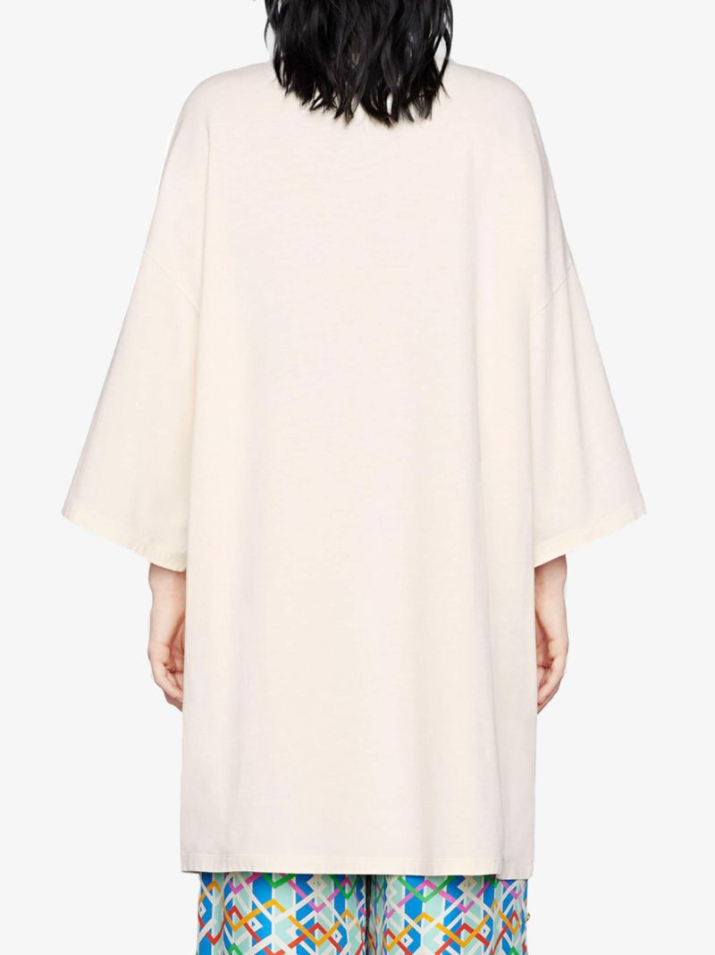 Oversized T-shirt with Gucci Logo