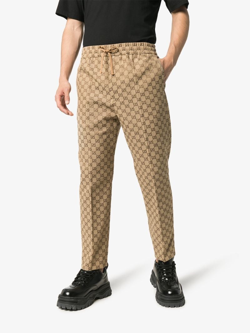 Gg Canvas Sweatpants
