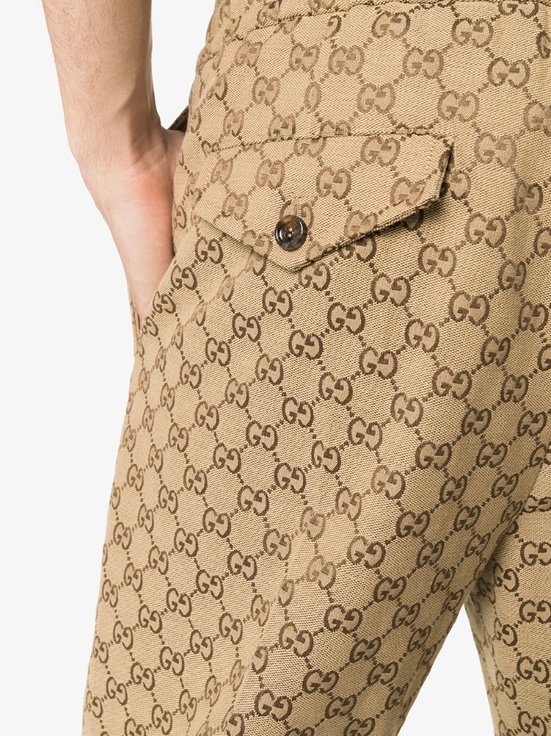 Gg Canvas Sweatpants