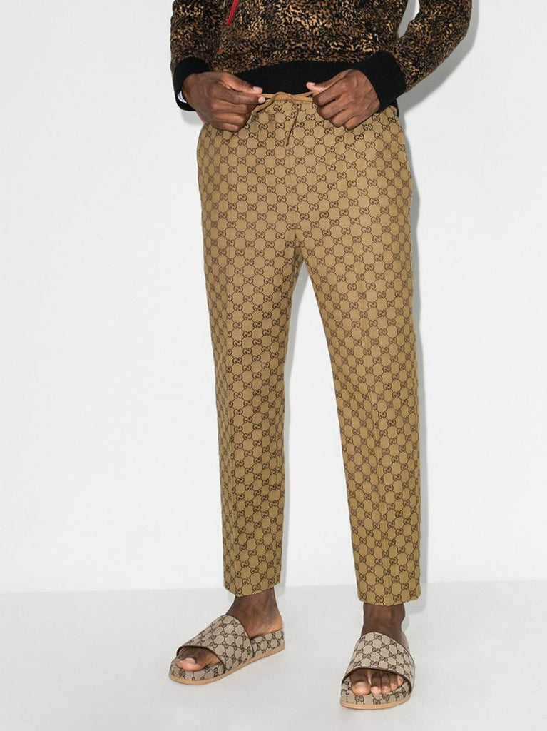 Gg Canvas Sweatpants