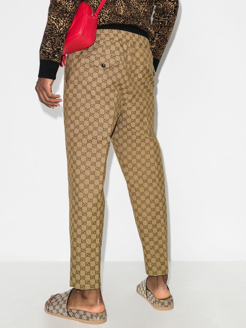 Gg Canvas Sweatpants