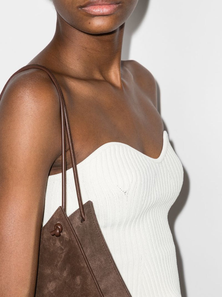 Lucie Ribbed Knit Bustier