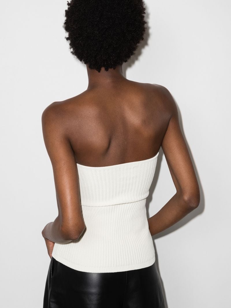 Lucie Ribbed Knit Bustier