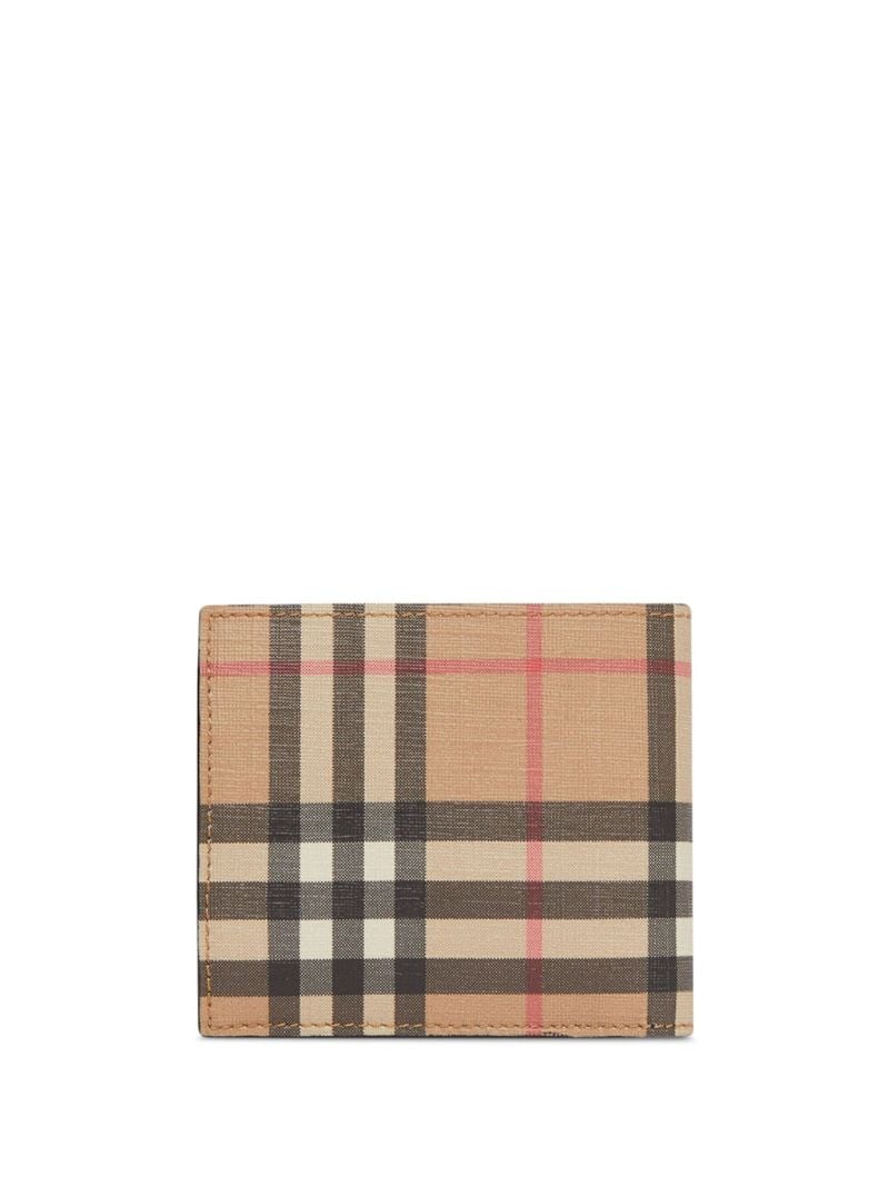 Beige Sandon Vintage Check Coin Purse