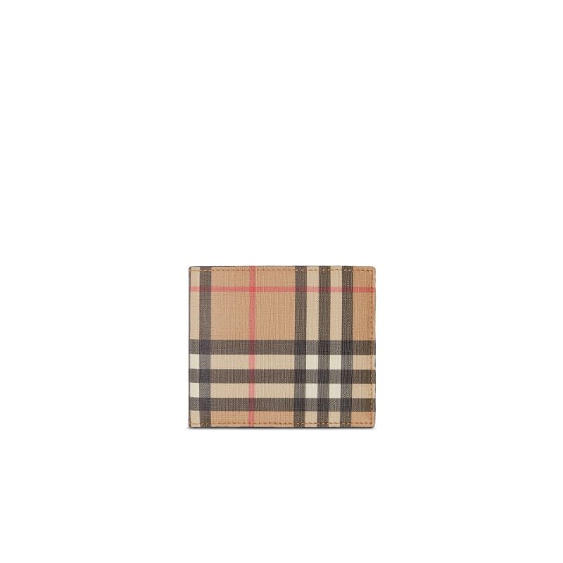 Beige Sandon Vintage Check Coin Purse