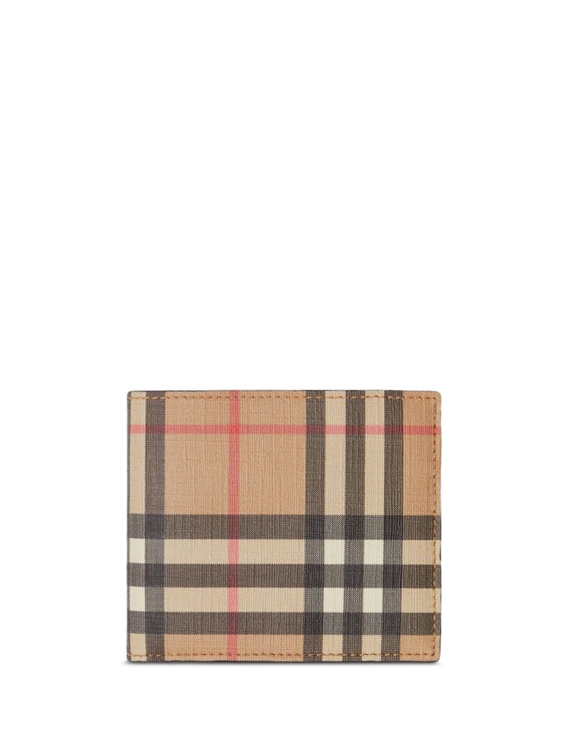 Beige Sandon Vintage Check Coin Purse