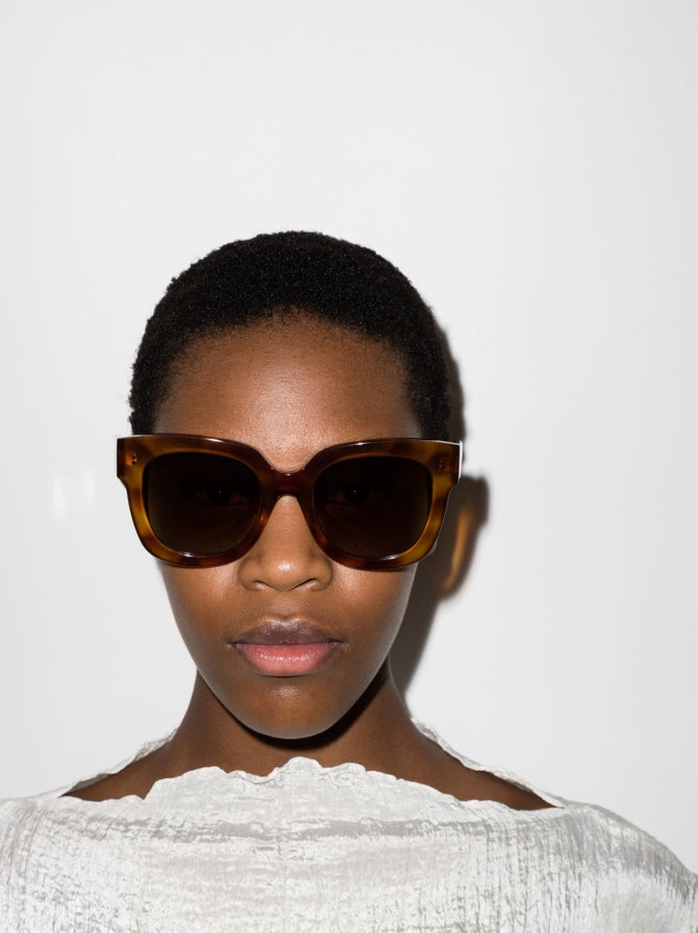 Brown 08 Square Sunglasses