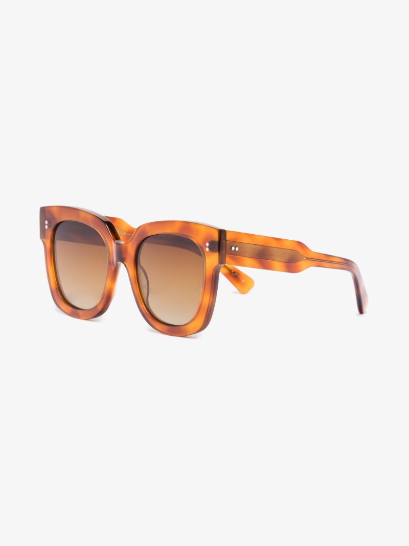 Brown 08 Square Sunglasses