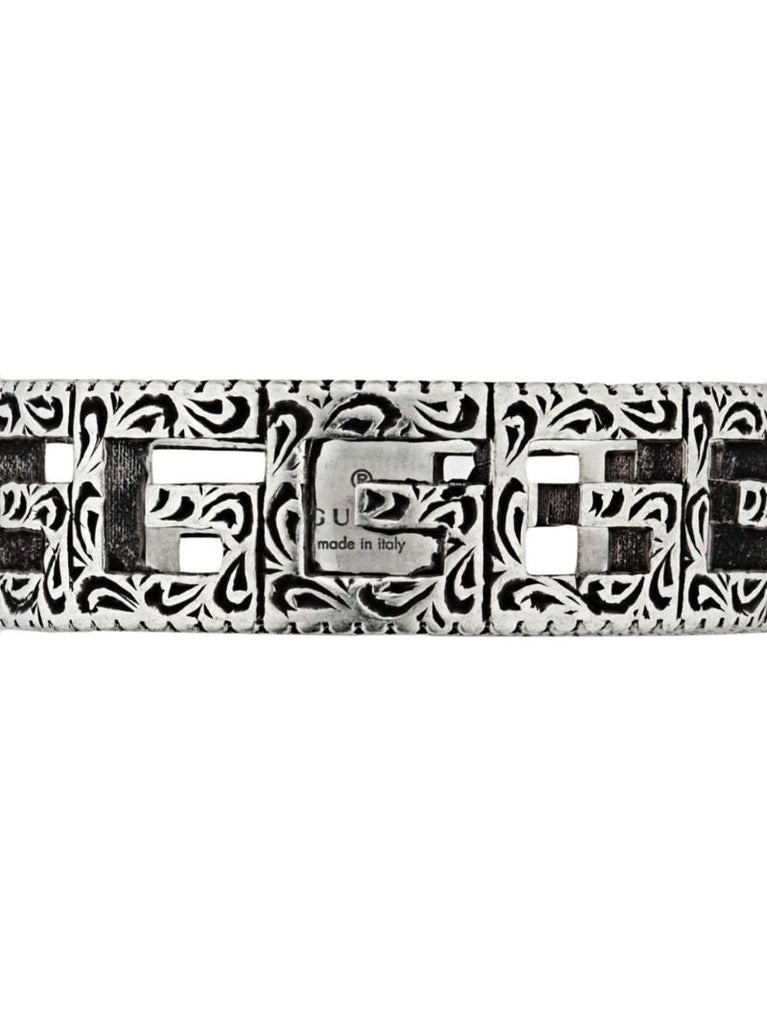 Silver Ring with Square G