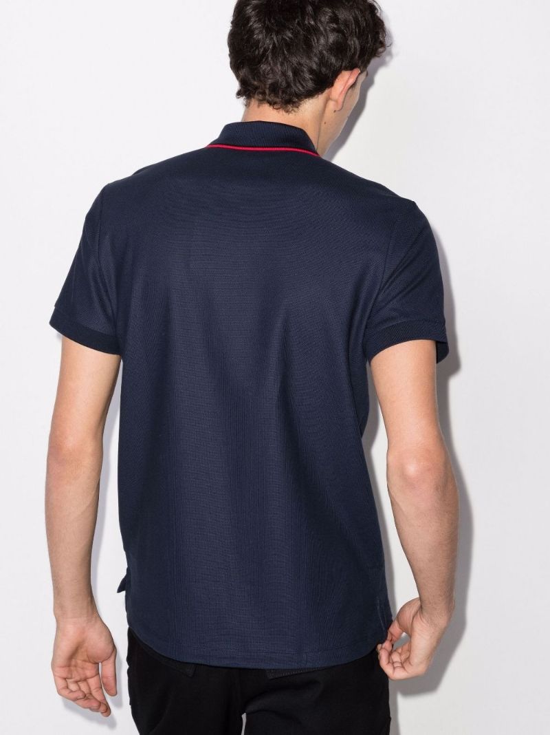 Walton Logo Cotton Polo Shirt