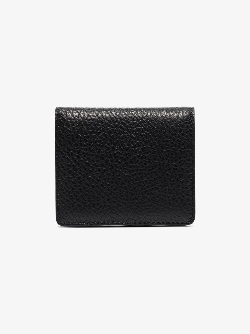 Black Leather Bifold Wallet