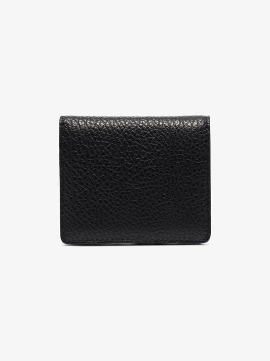 Black Leather Bifold Wallet