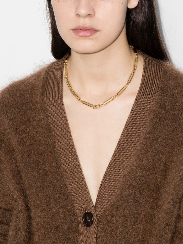 18k Yellow Gold Element Chain Necklace