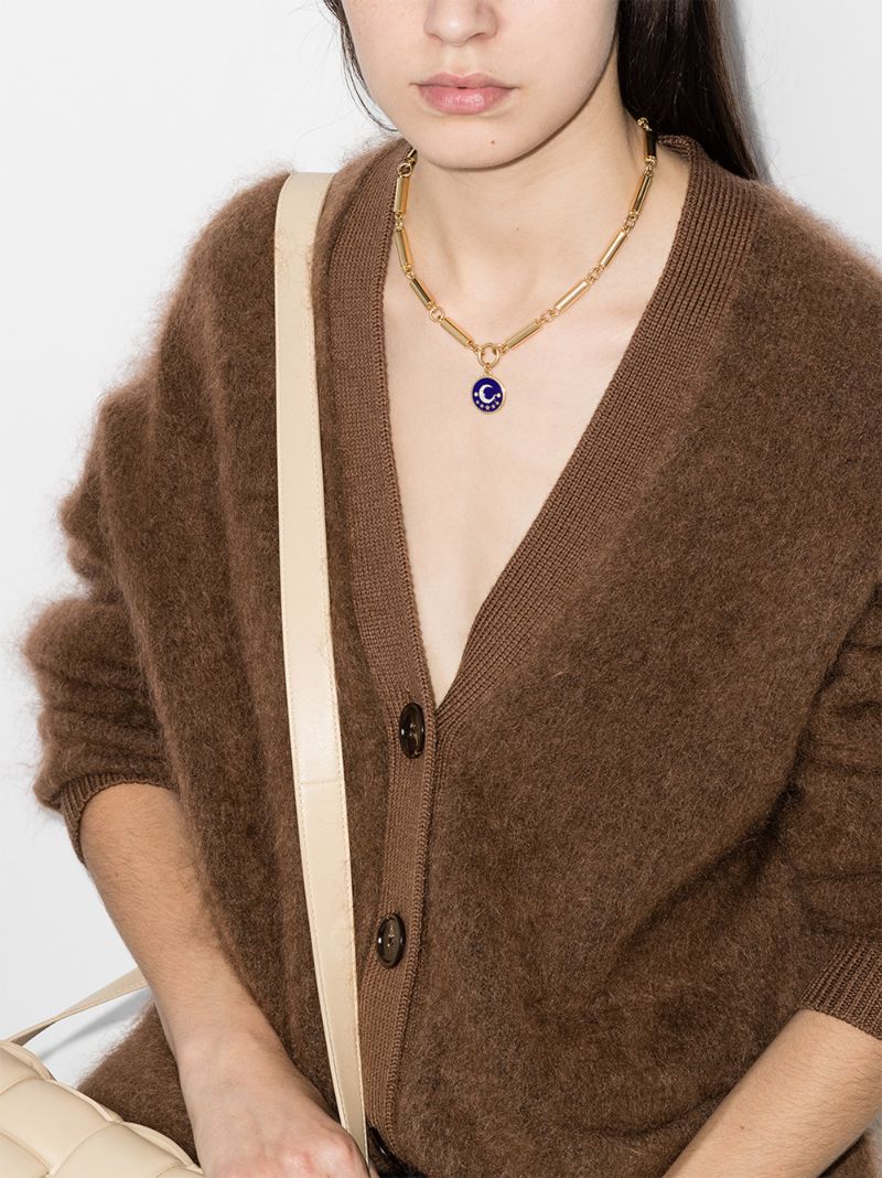 18k Yellow Gold Element Chain Necklace
