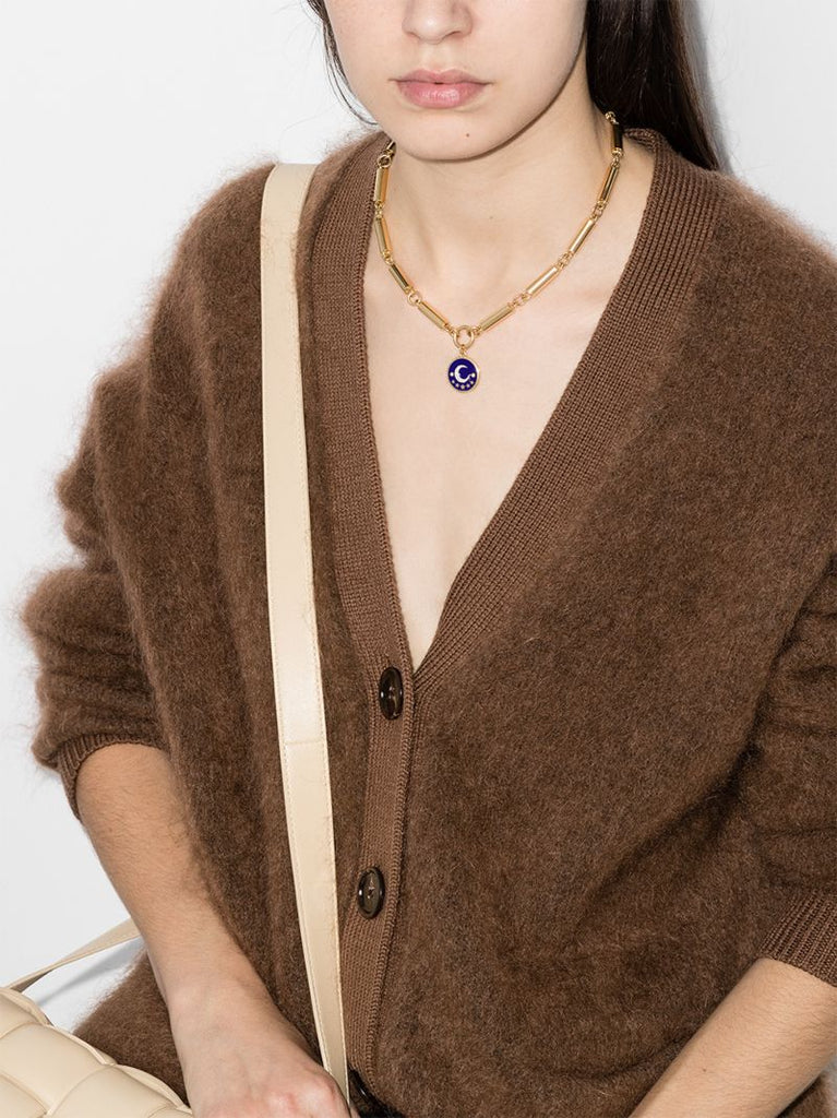 18k Yellow Gold Element Chain Necklace