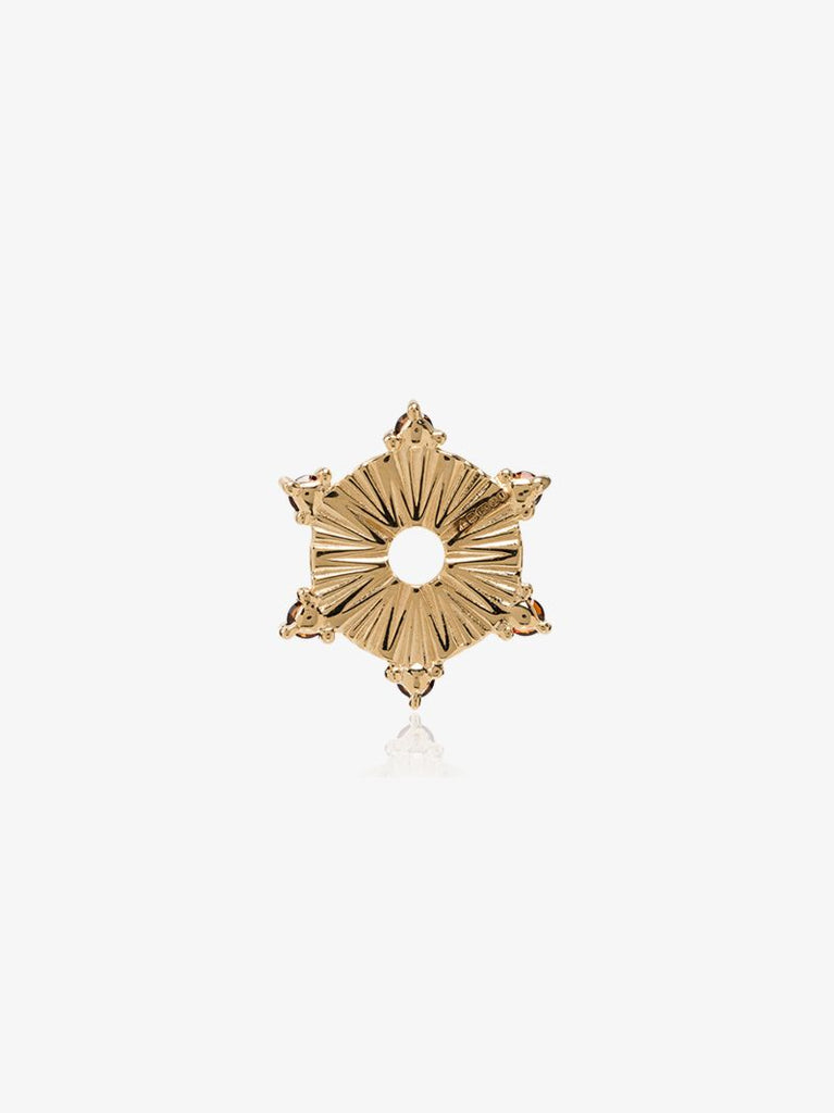 18k Yellow Gold Citrine Element Charm