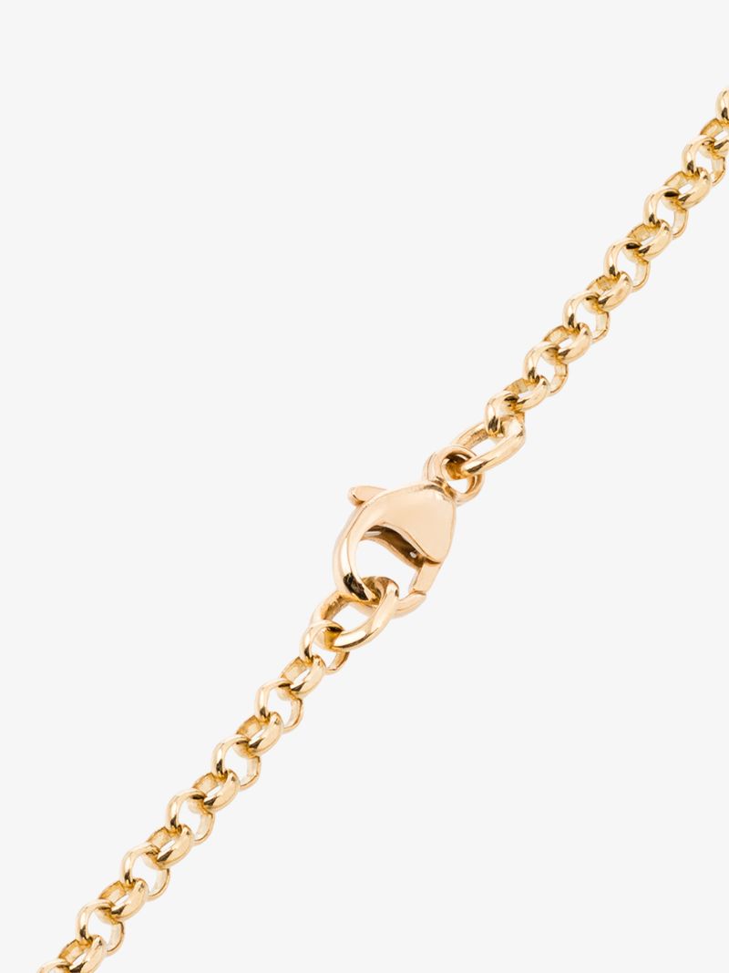 18k Yellow Gold Karma Pendant Bracelet