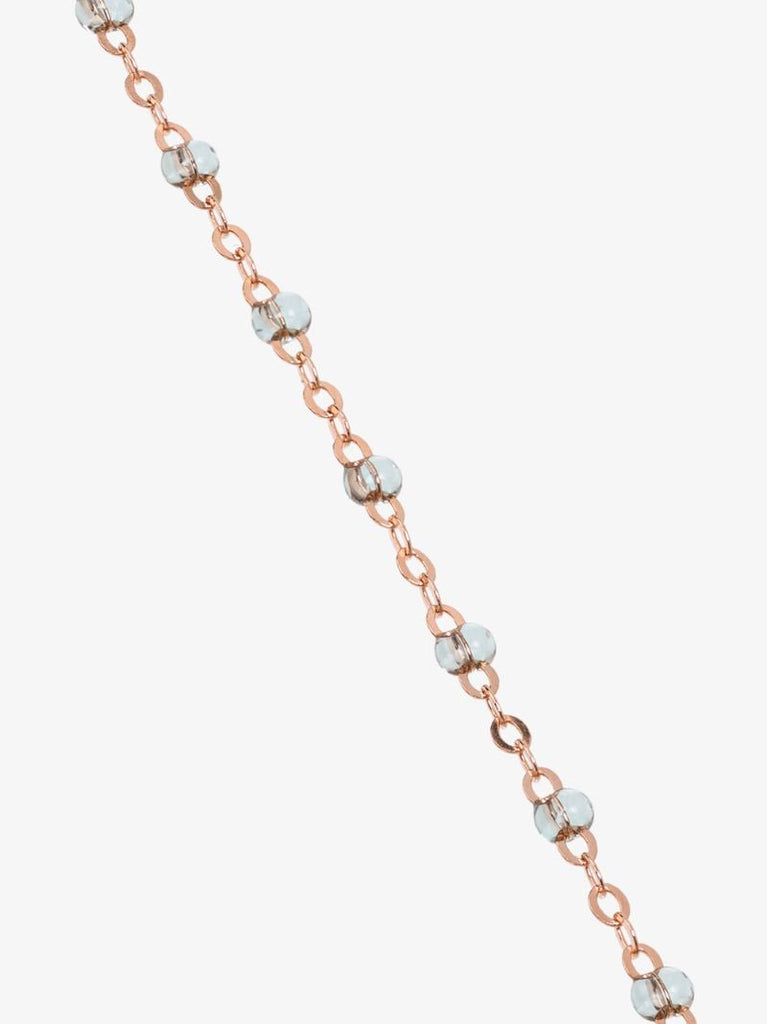 18k Rose Gold Beaded Bracelet