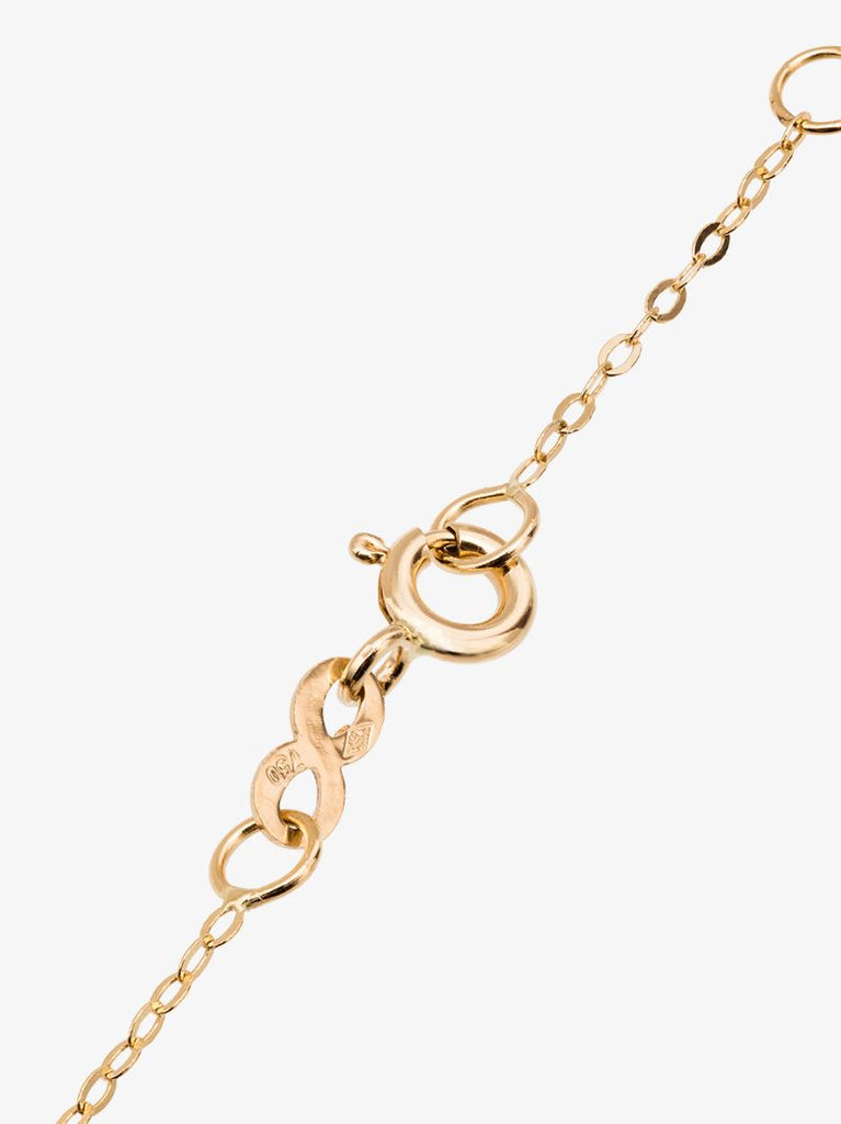 18k Yellow Gold Diamond Necklace