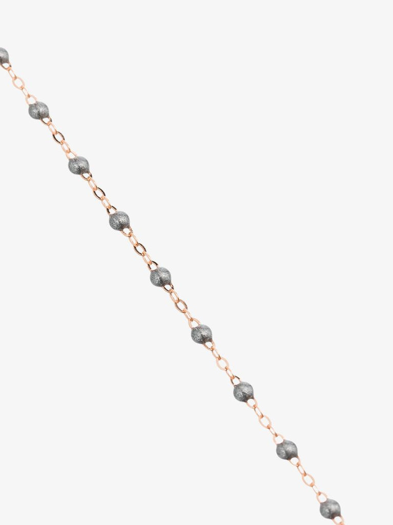 18k Gold with Silver Tone Bead Bracelet