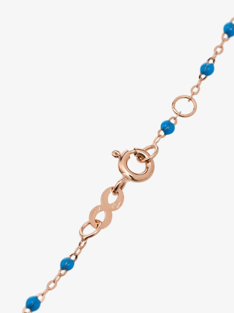 18k Rose Gold Classic Bead Bracelet