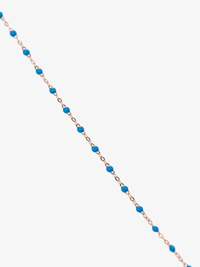 18k Rose Gold Classic Bead Bracelet