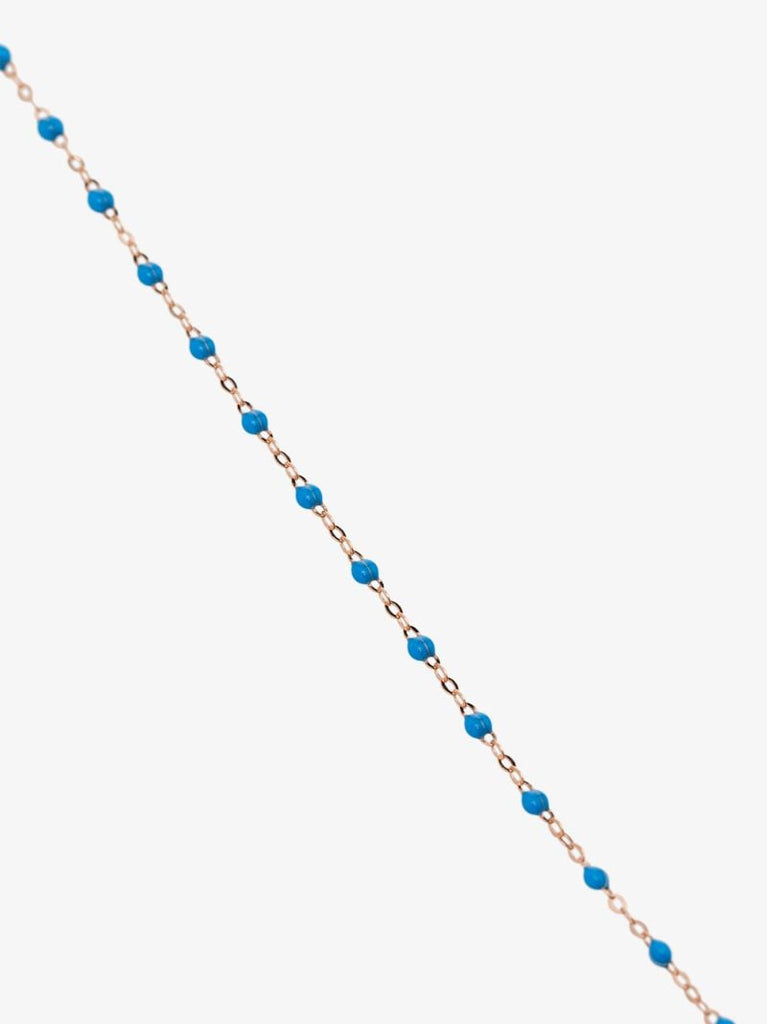 18k Rose Gold Classic Bead Bracelet