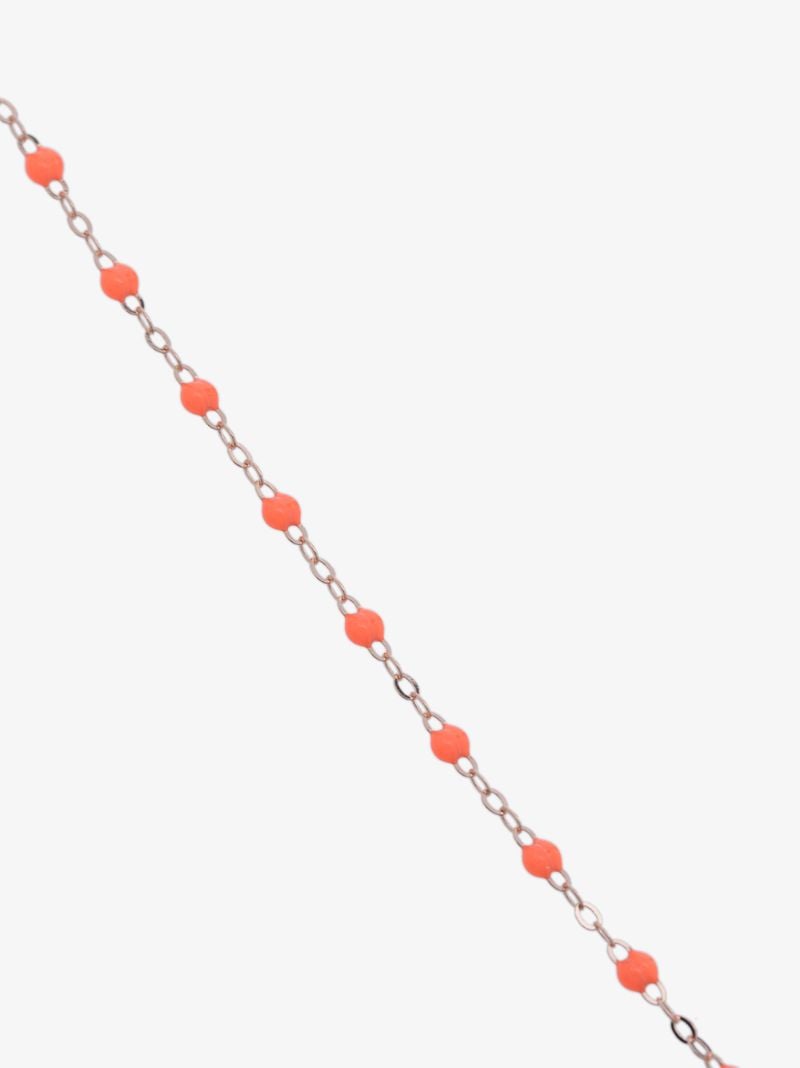 18k Yellow Gold Beaded Necklace