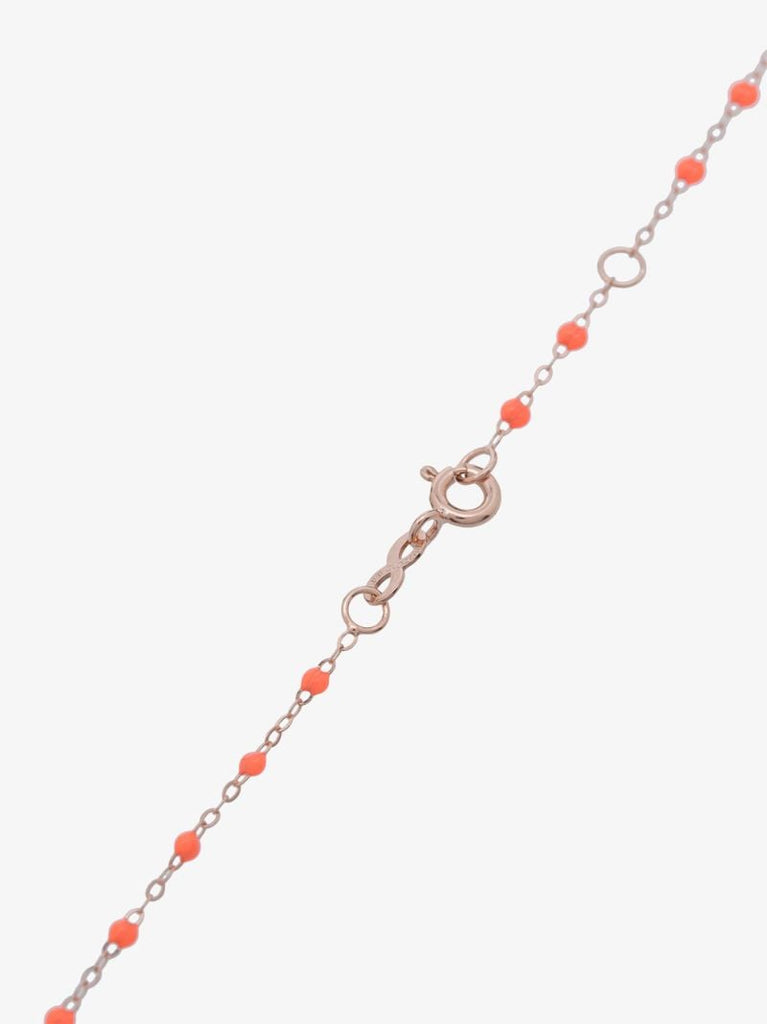 18k Yellow Gold Beaded Necklace
