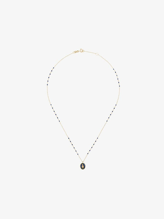 18k Yellow Gold Penguin Charm Necklace