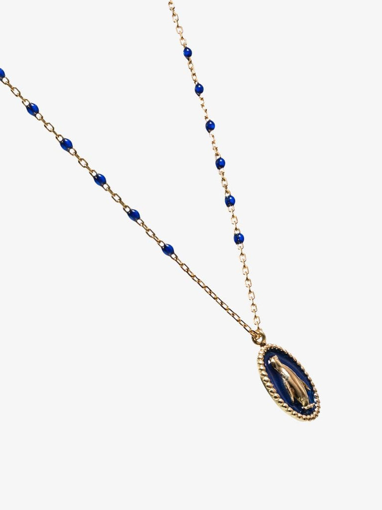 18k Yellow Gold Penguin Charm Necklace