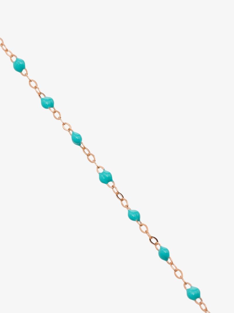 18k Rose Gold Classic Bead Bracelet