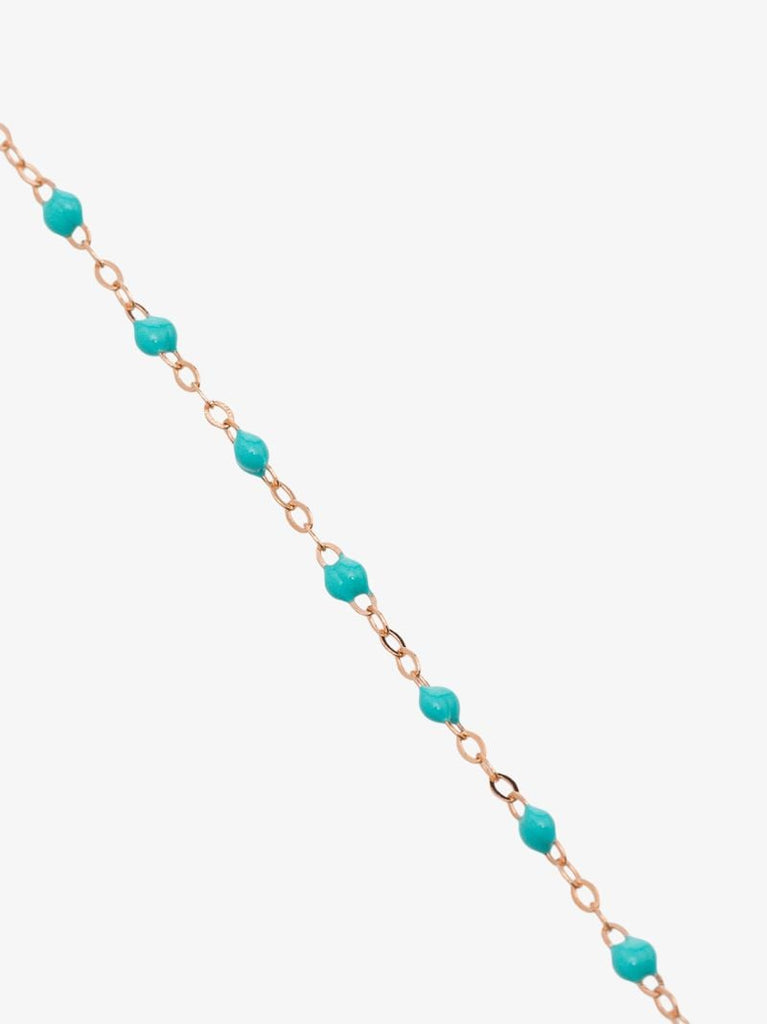 18k Rose Gold Classic Bead Bracelet