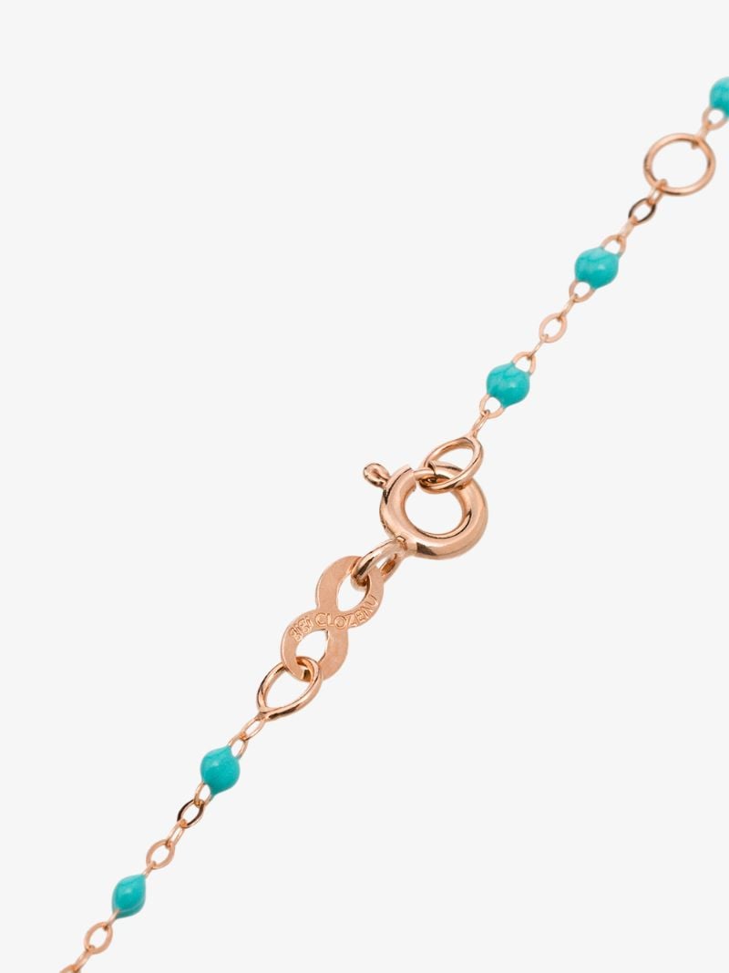 18k Rose Gold Classic Bead Bracelet