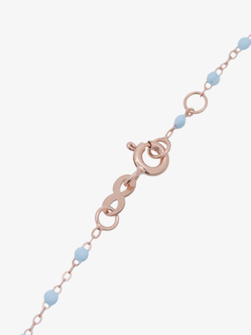 18k Rose Gold Madone Beaded Bracelet