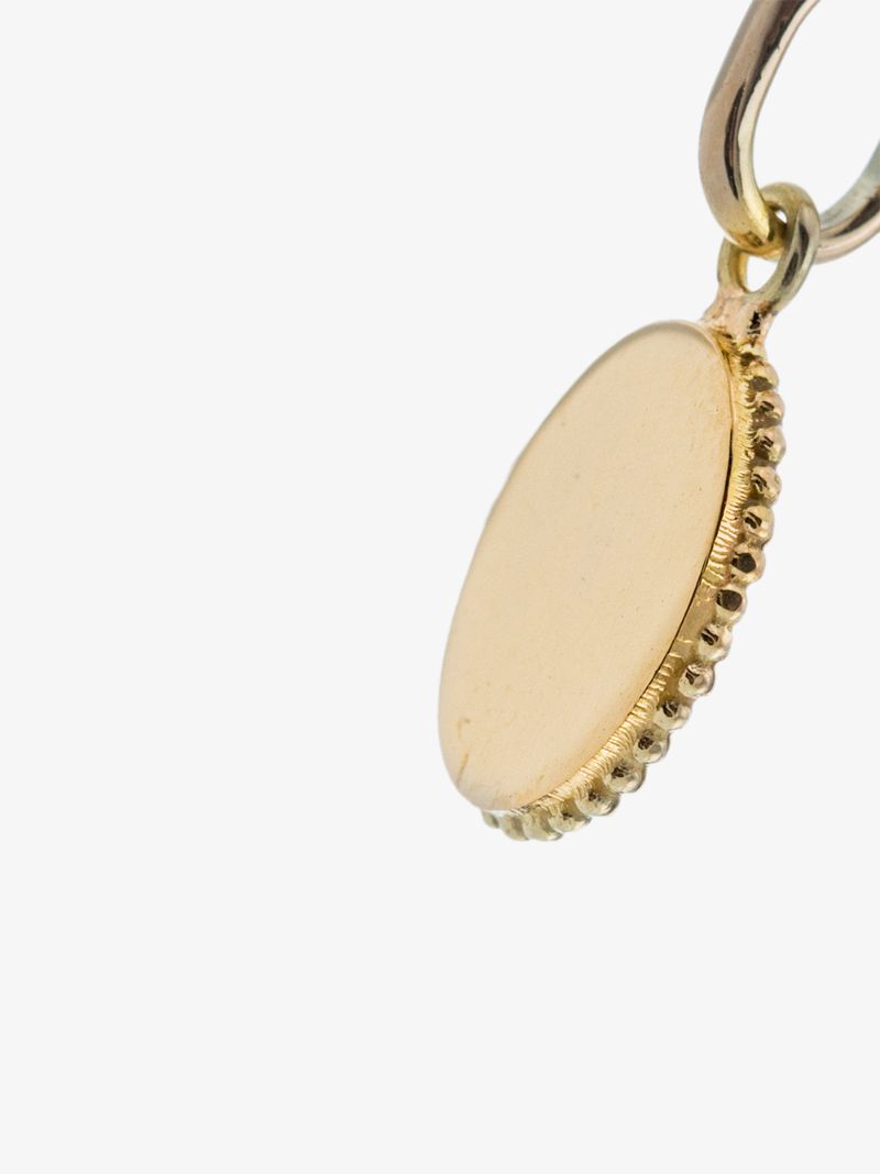18k Yellow Gold Cross Charm