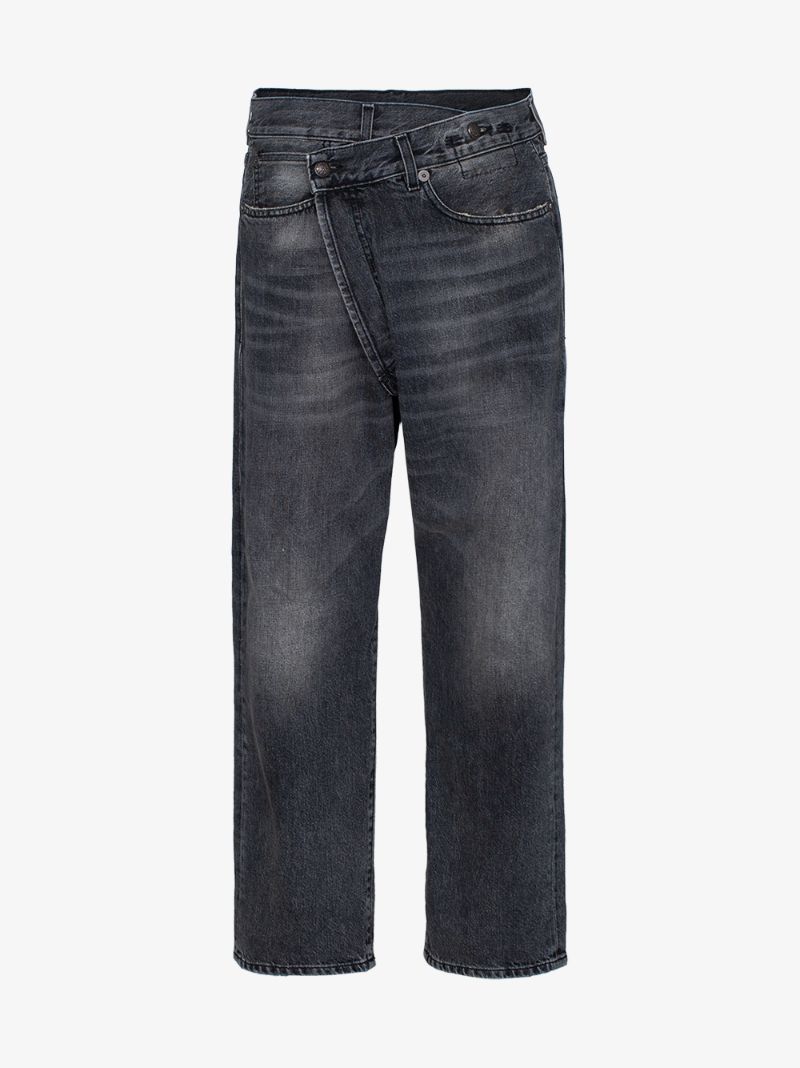 Leyton Crossover Front Boyfriend Jeans