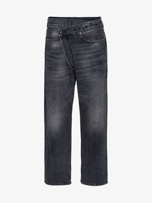 Leyton Crossover Front Boyfriend Jeans