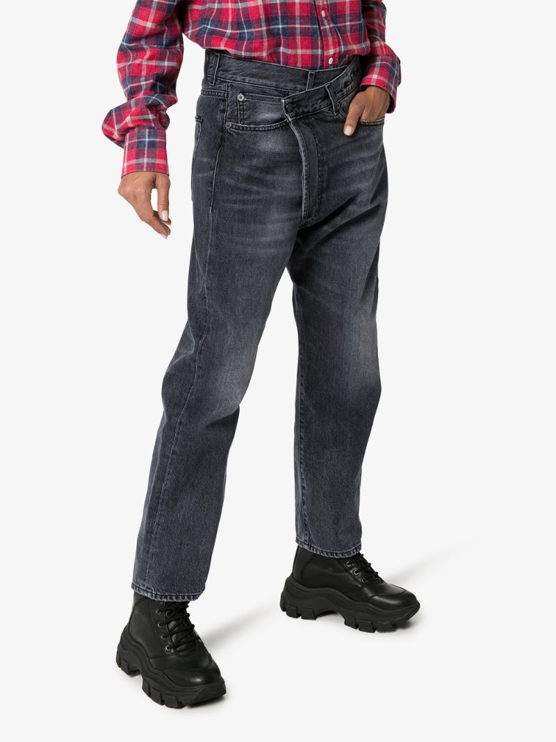 Leyton Crossover Front Boyfriend Jeans