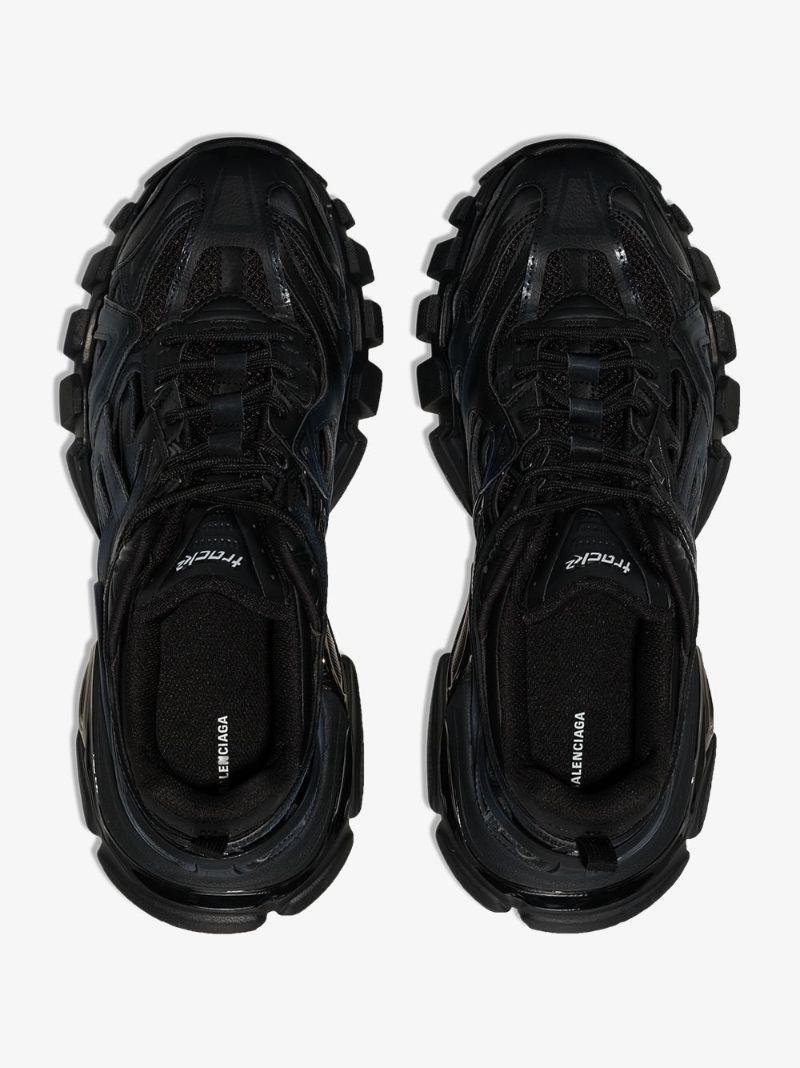 Black Track 2 Open Sneakers