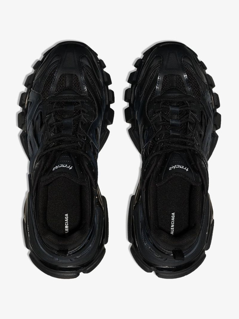 Black Track 2 Open Sneakers