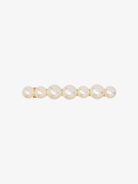 Yellow Gold-plated Gretel Pearl Hair Clip