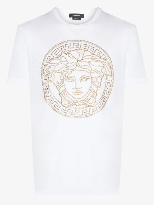 Medusa Logo Cotton T-shirt