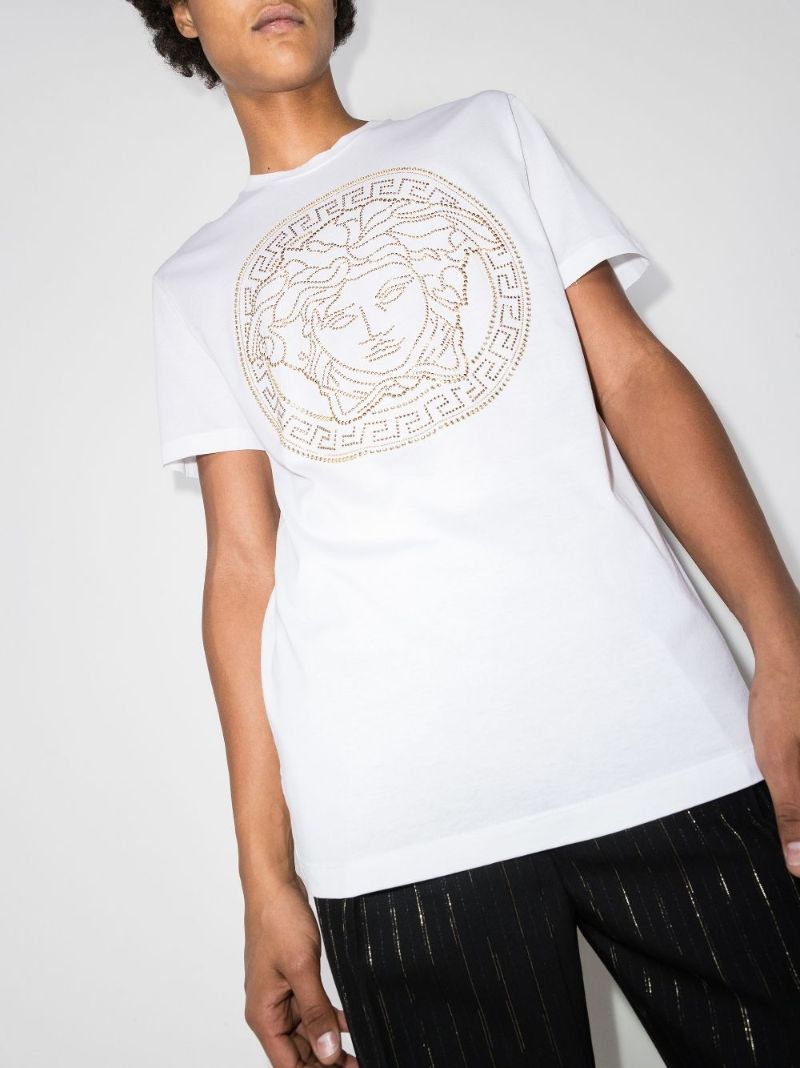 Medusa Logo Cotton T-shirt