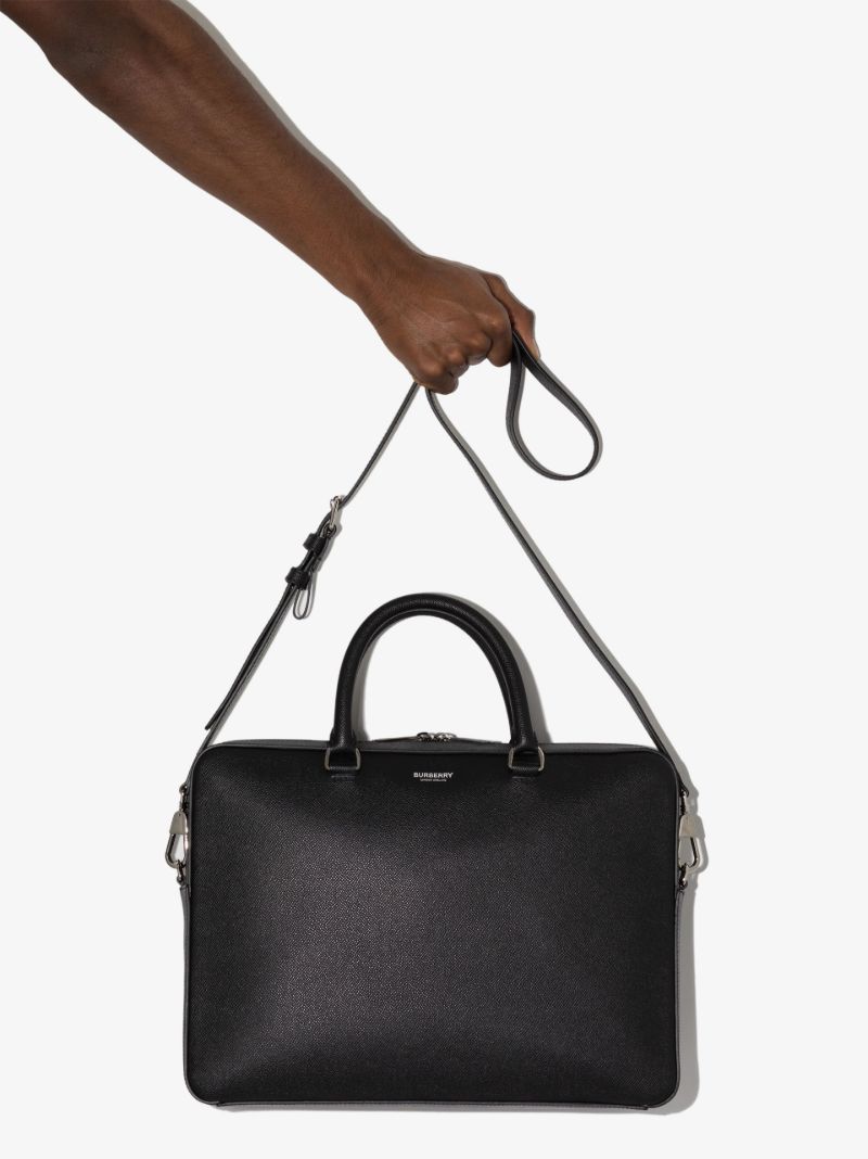 Black Ainsworth Leather Briefcase