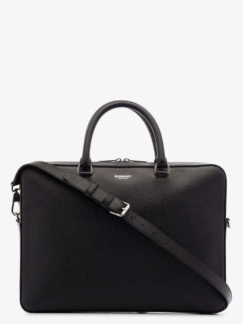 Black Ainsworth Leather Briefcase