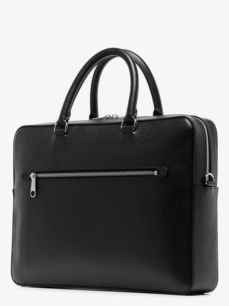 Black Ainsworth Leather Briefcase