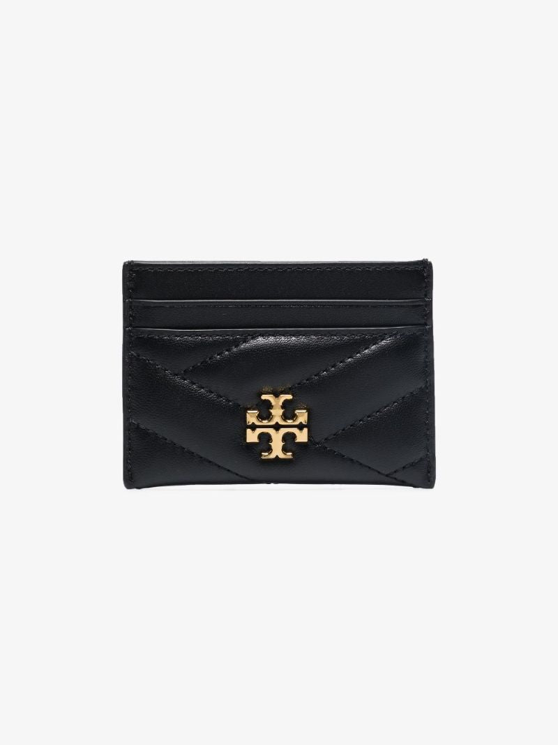 Black Kira Leather Card Holder